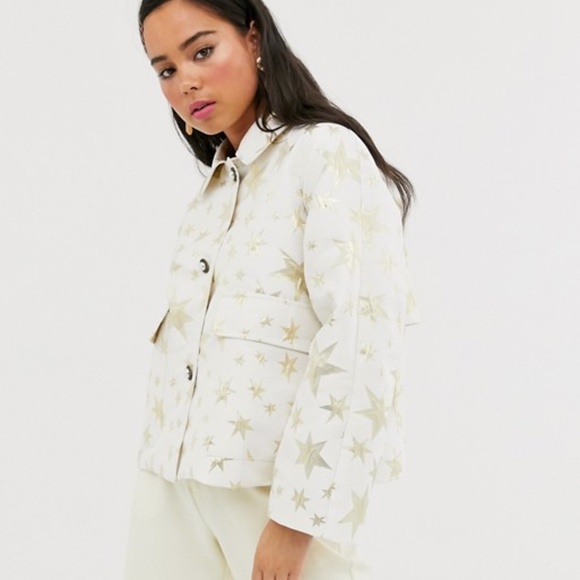 Sister Jane Star Pattern Trucker Jacket - Picture 6 of 7